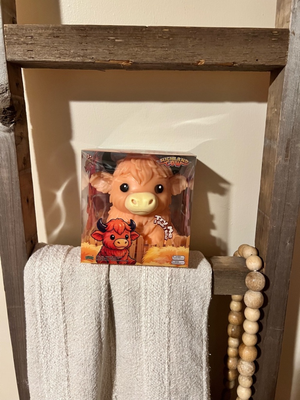 Highland Cow Squishy NIB